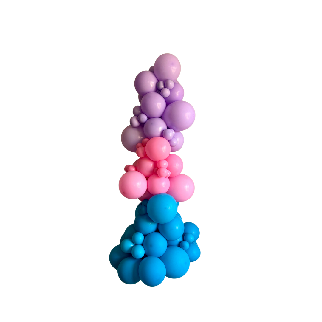 Organic Balloon Column (choose your colours)