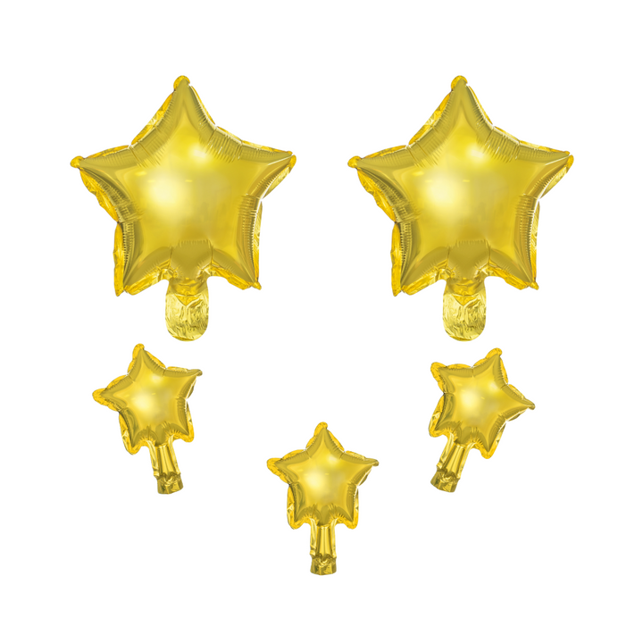 Stars Balloon Set, gold