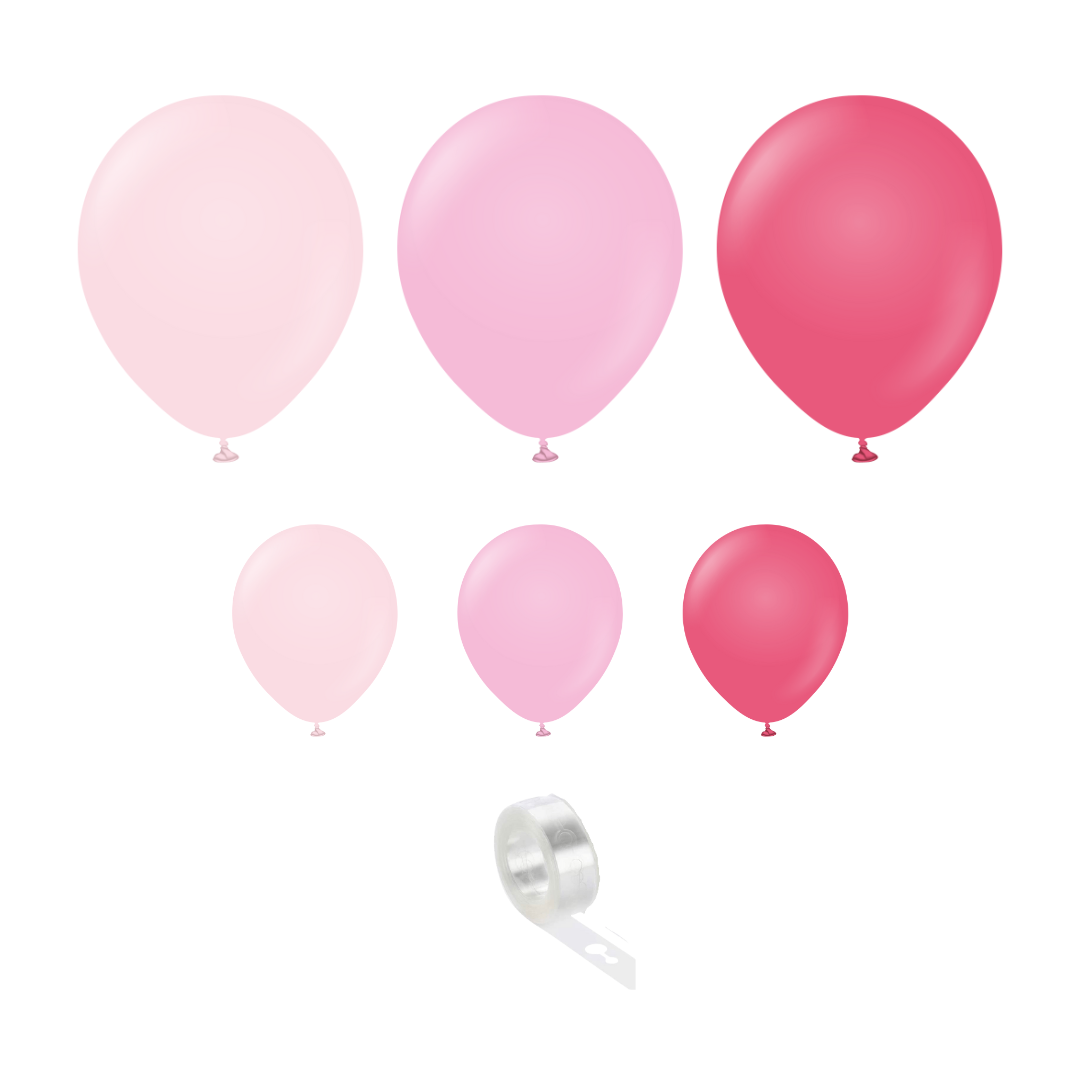 DIY Pretty in Pink Balloon Garland Kit