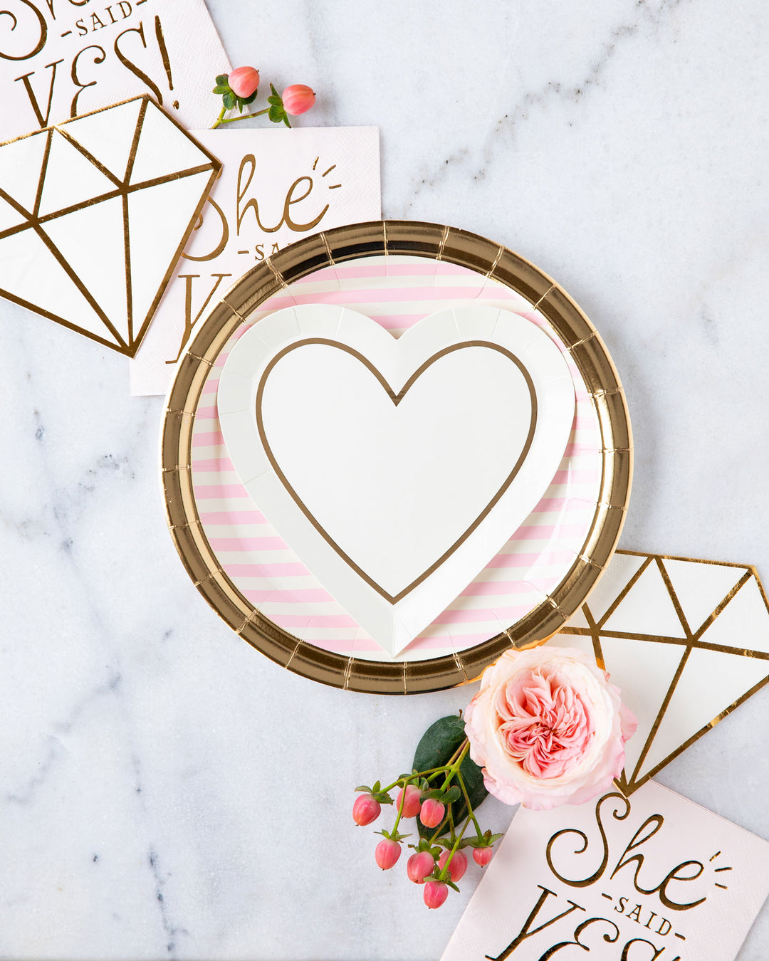 Heart Plates (set of 8)