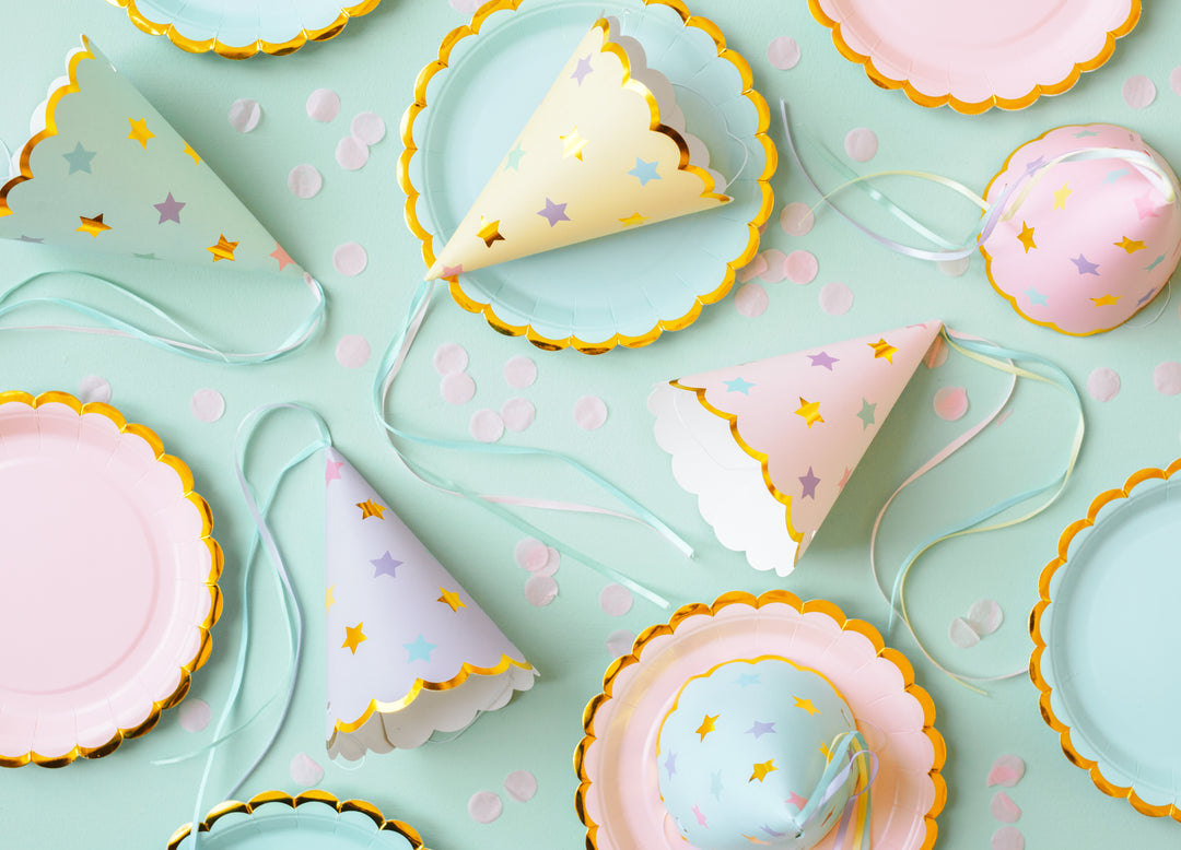 Pastel Party Hats