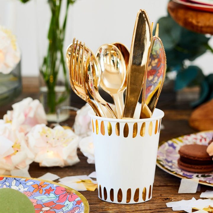 Gold Cutlery (30 piece set)