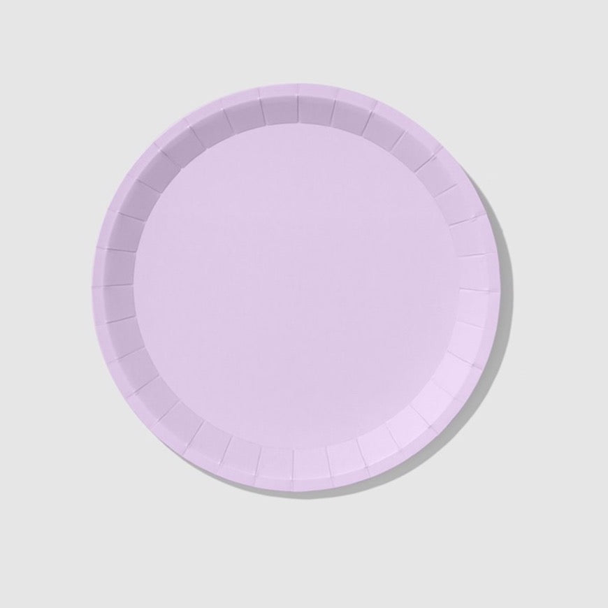 Lavender Classic Plates (two sizes) Set of 10