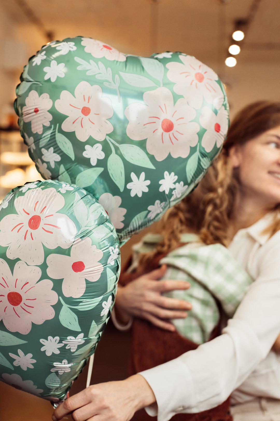 Flower Heart Balloon