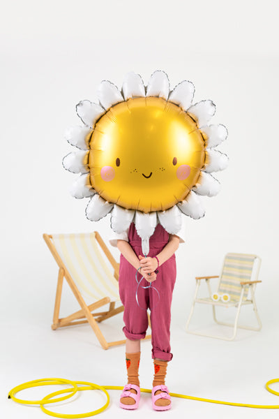 Happy Sun Foil Balloon