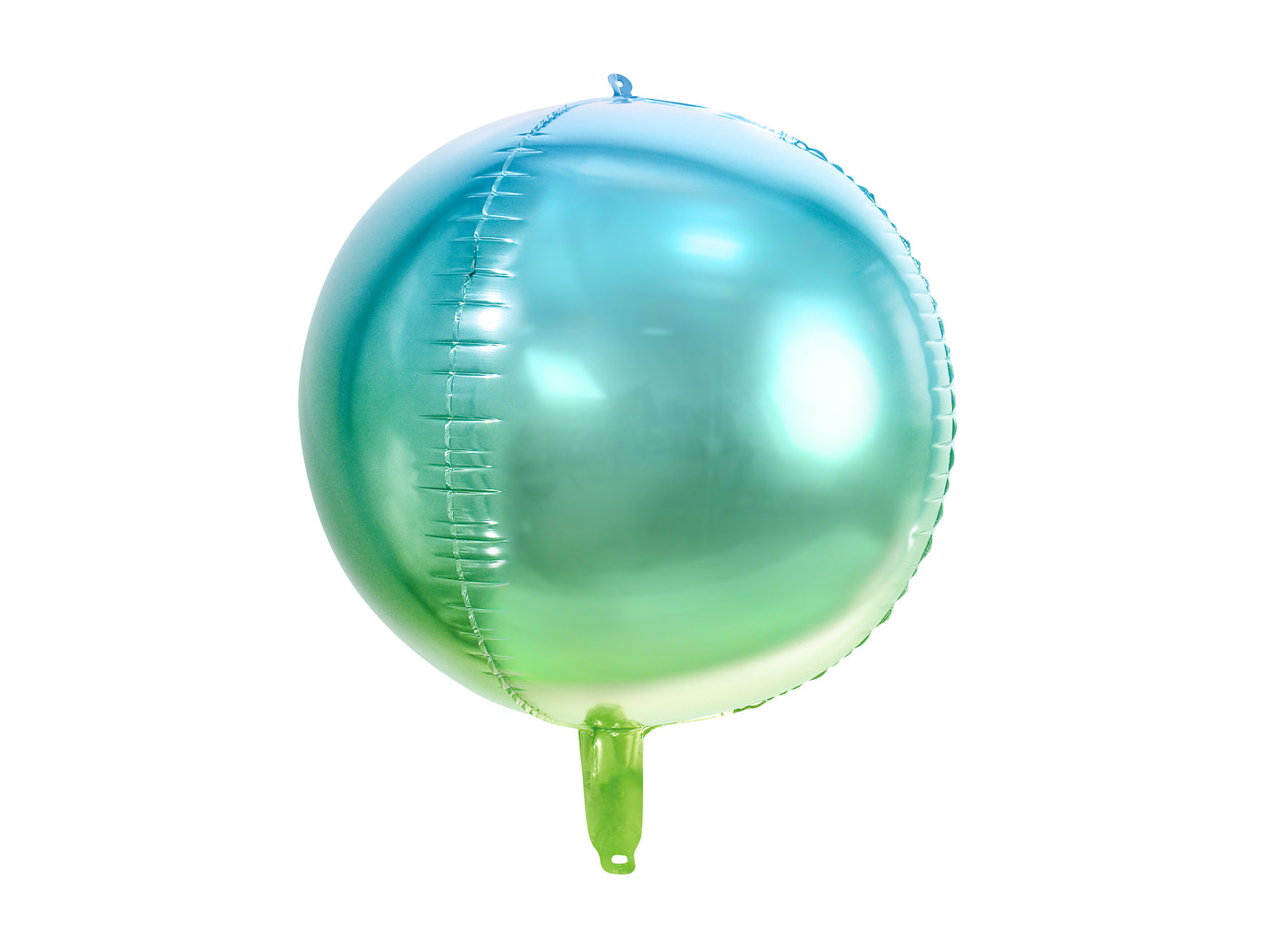 Ombre Foil Balloon, green