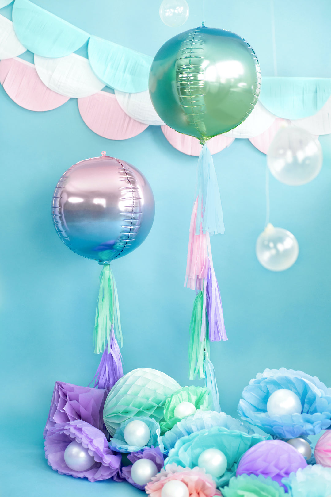 Ombre Foil Balloon, violet