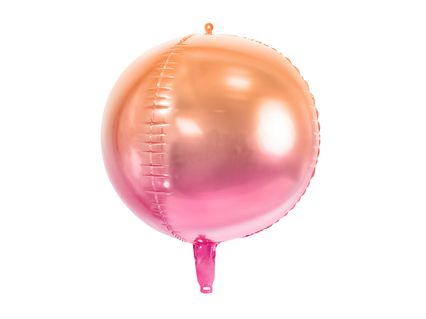 Ombre Foil Balloon, orange
