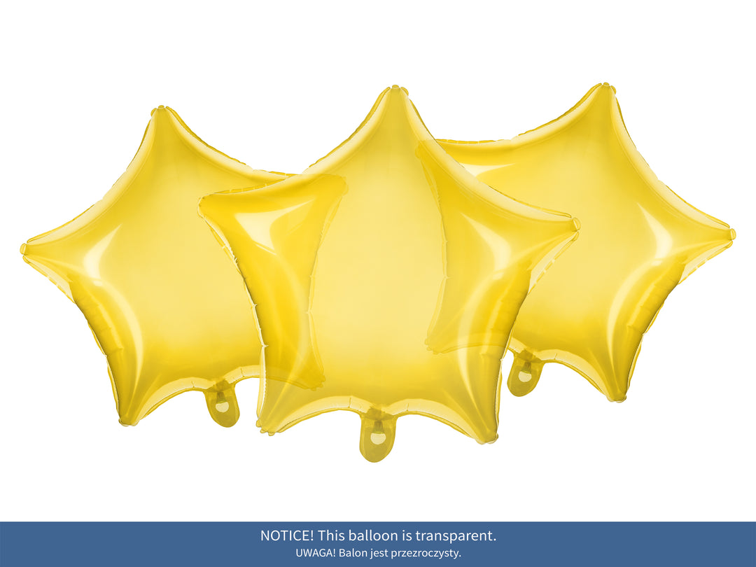 Star Balloon, Yellow