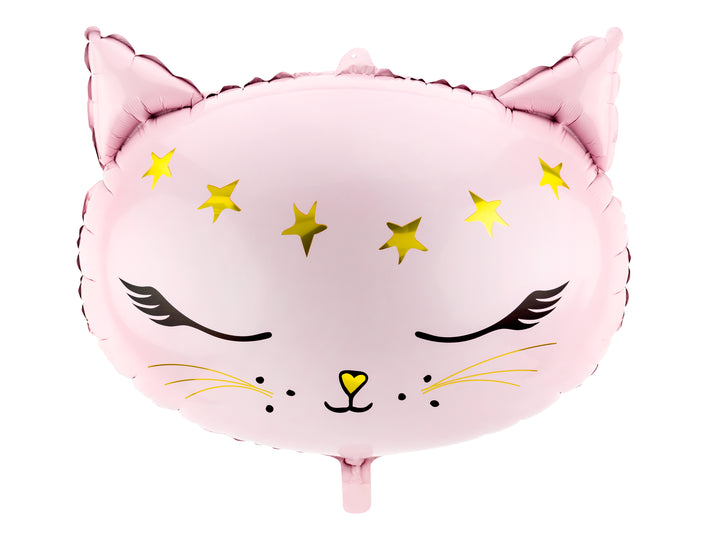 Pink Cat Foil Balloon