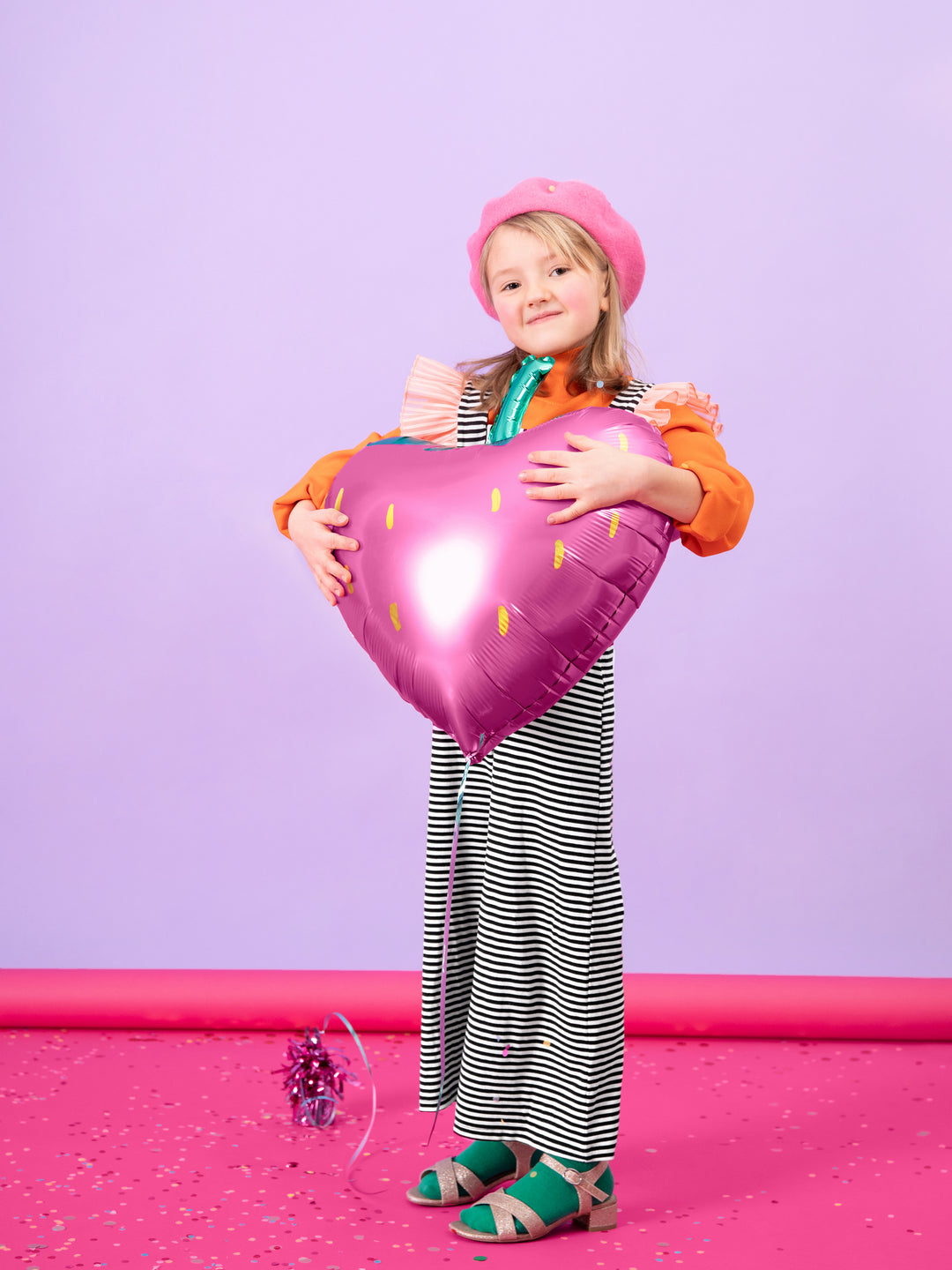 Strawberry Foil Balloon