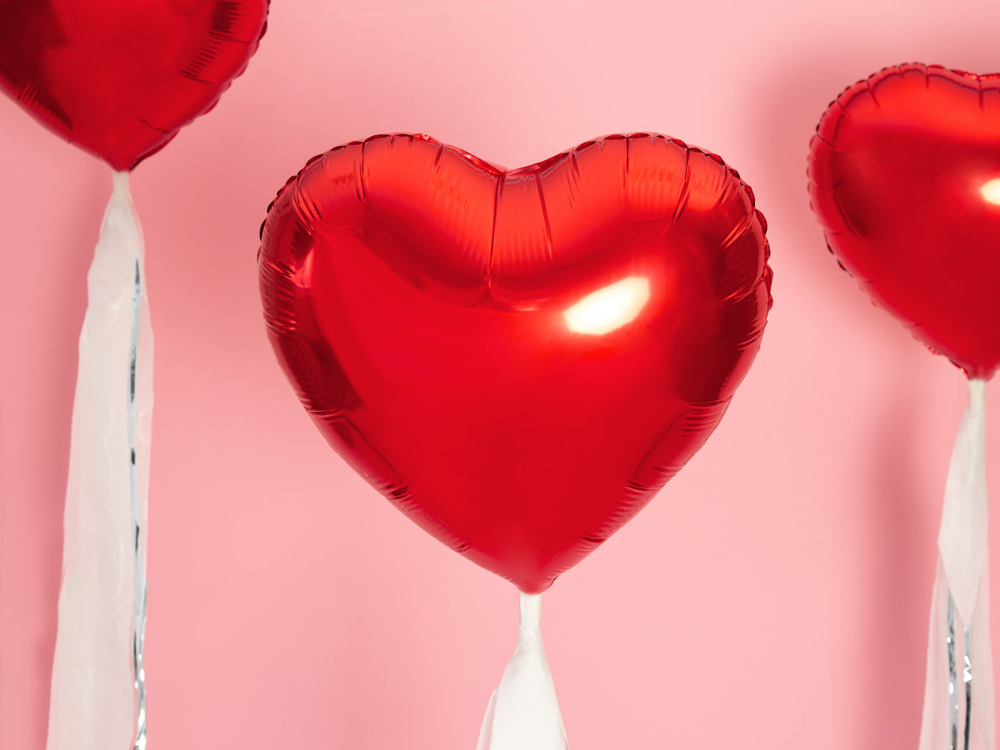 Heart Foil Balloon, red