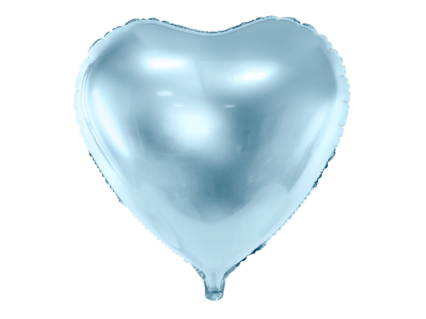 Heart Foil Balloon, blue