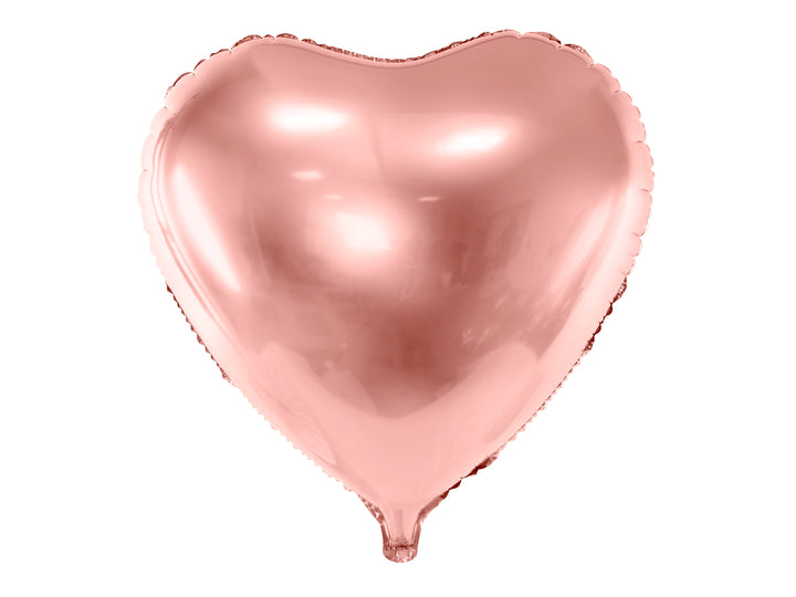 Heart Foil Balloon, rose gold