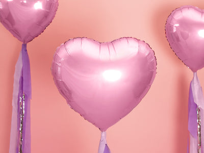 Heart Foil Balloon, pink