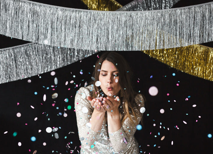 Fringe Garland, silver