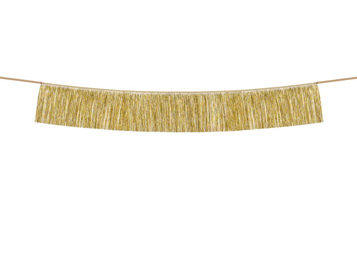 Fringe Garland, gold