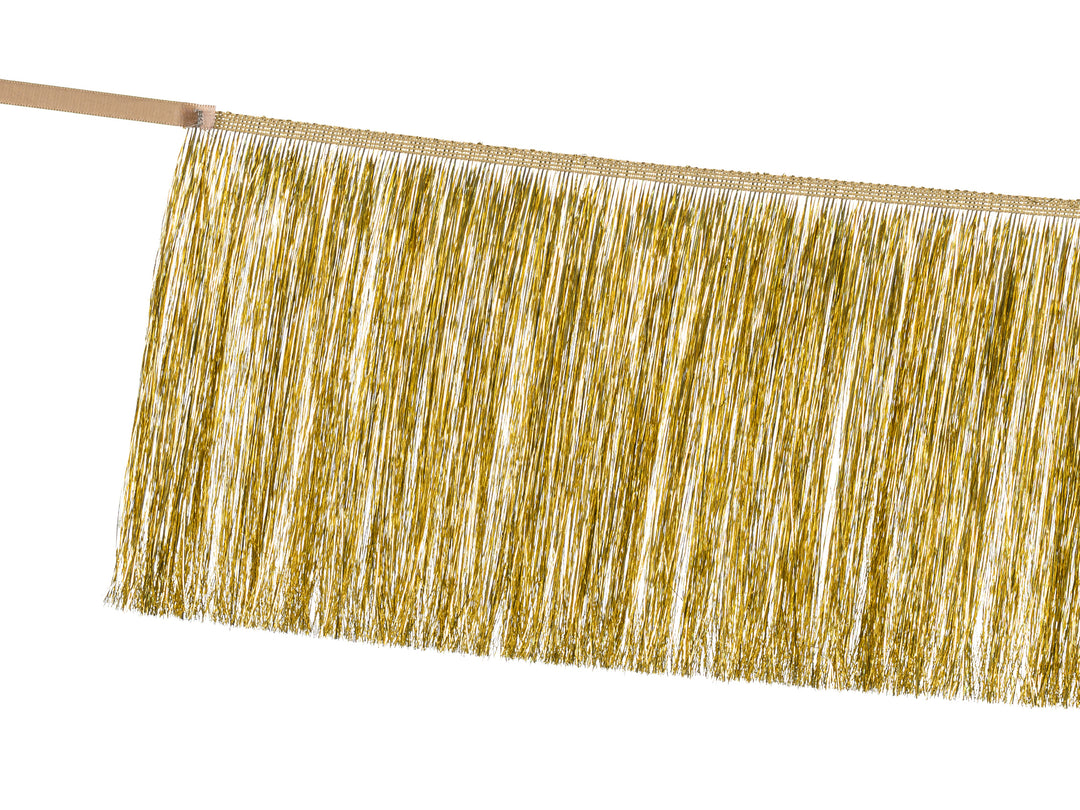 Fringe Garland, gold