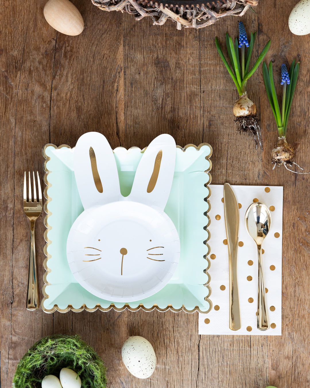 Bunny Plates (set of 8)