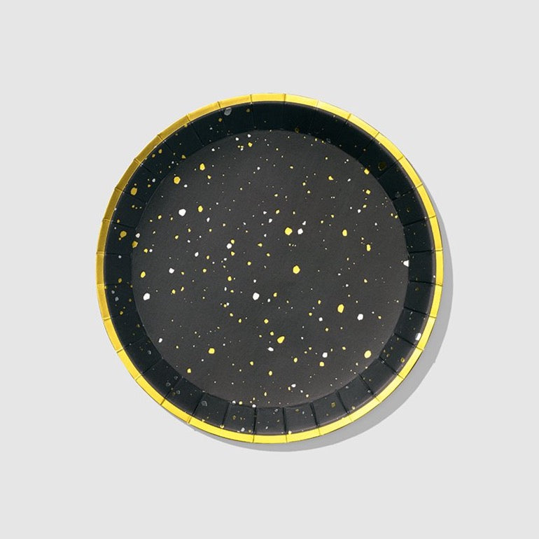 Starry Night Plates (two sizes) Set of 10