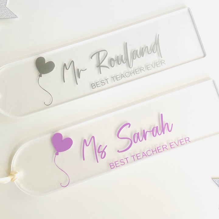 Personalized Teacher Bookmark