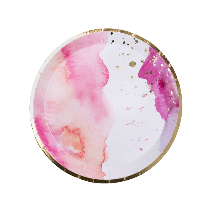 Pretty in Pink Small Plates (set of 8)