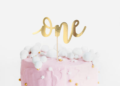 Cake Topper, One