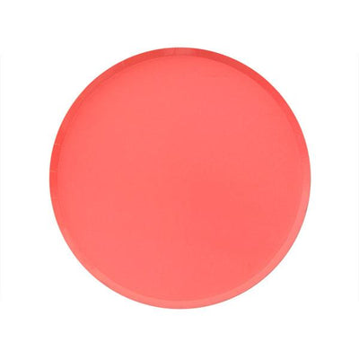 Coral Plates (two sizes) Set of 8