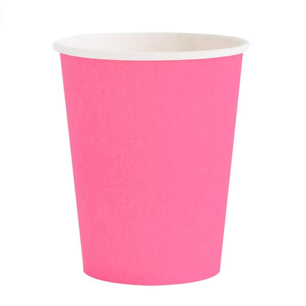 Neon Rose Cups Set of 8