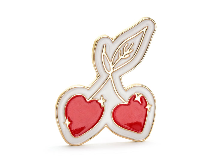 Cherry Enamel Pin