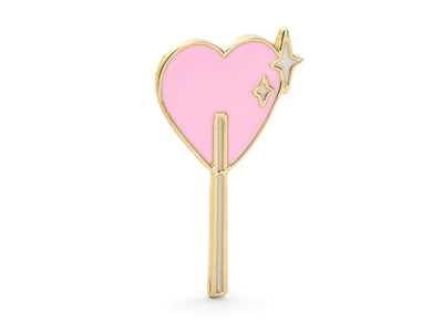 Heart Lollipop Enamel Pin