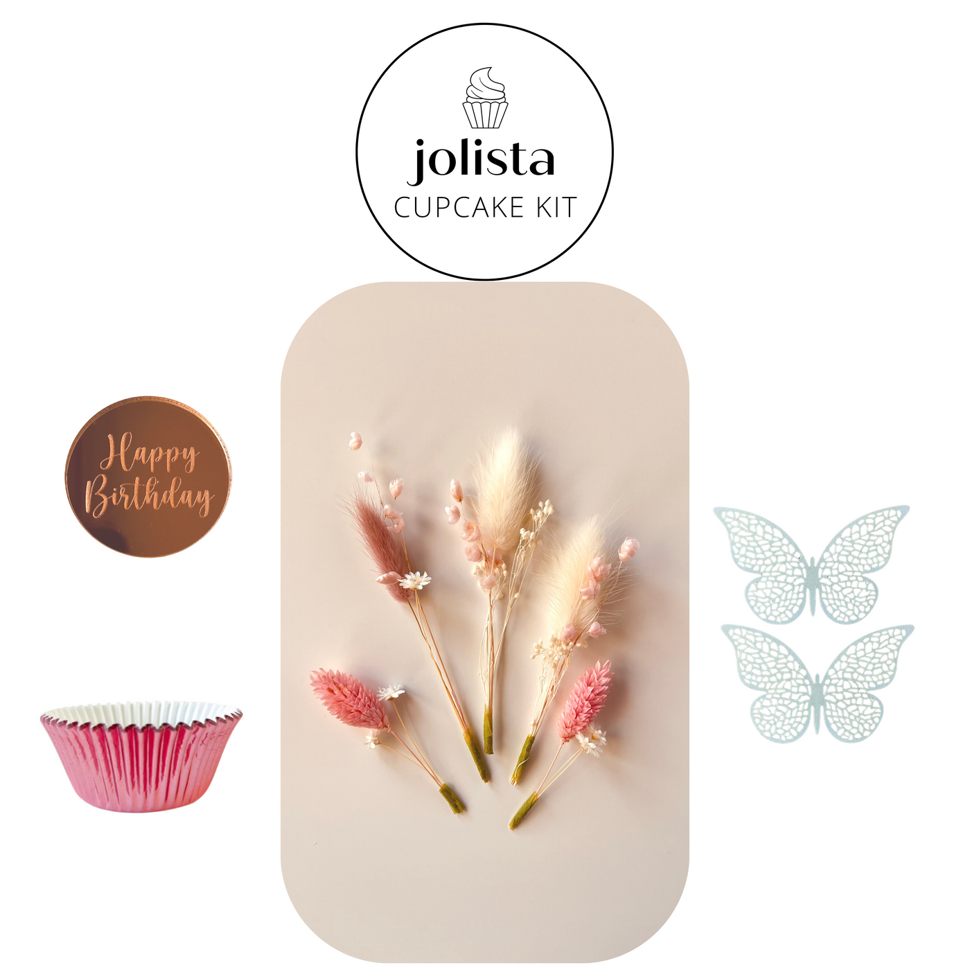 Plum Flora Cupcake Kit