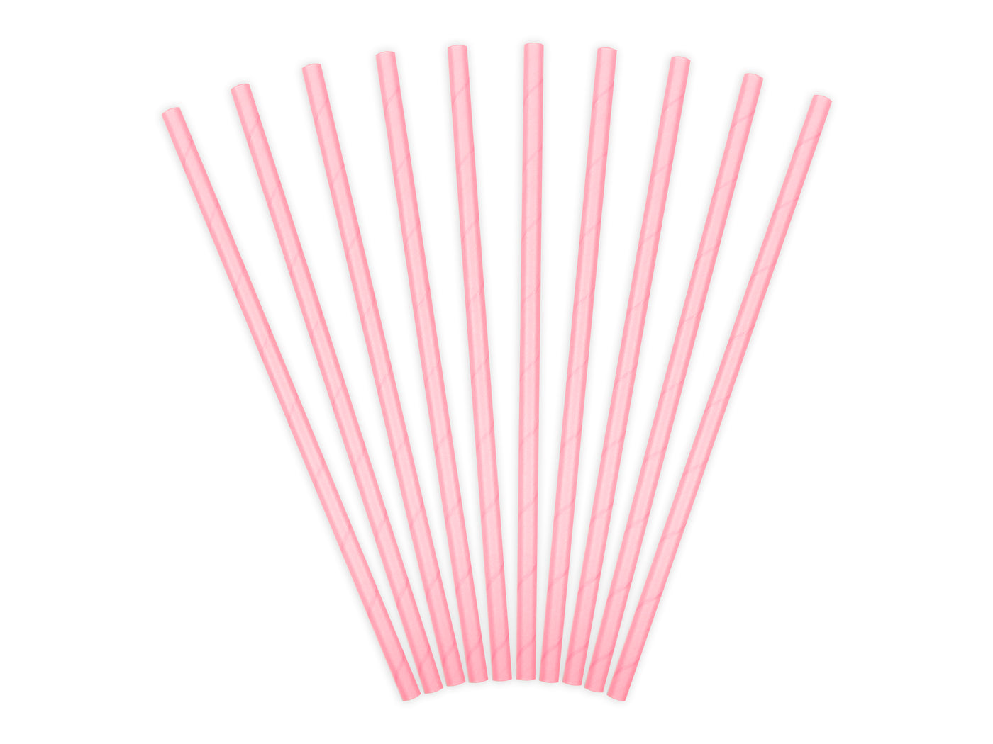 Paper Straws, light peachy pink