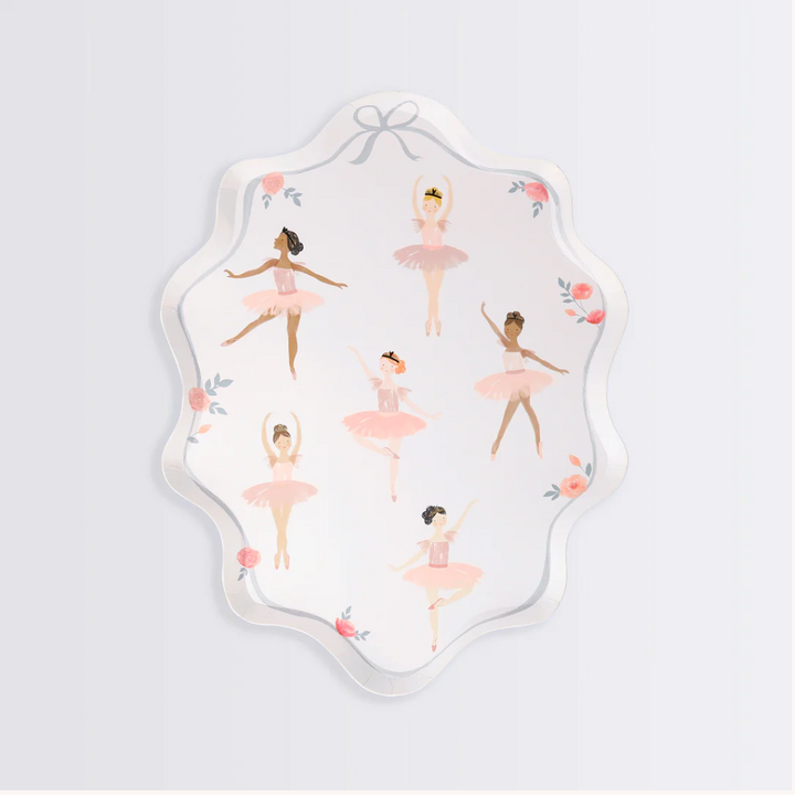 Ballerina Plates Set of 8