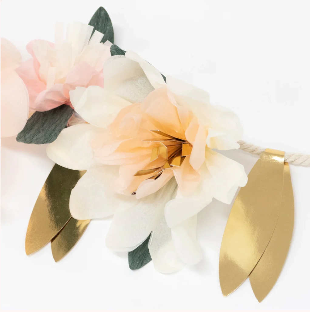 Rose Blossom Floral Garland