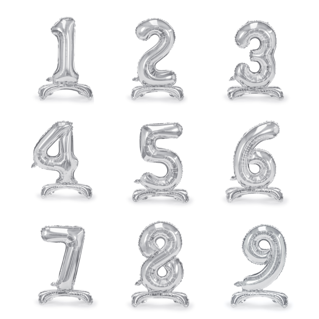 Personalized Standing Number Balloon