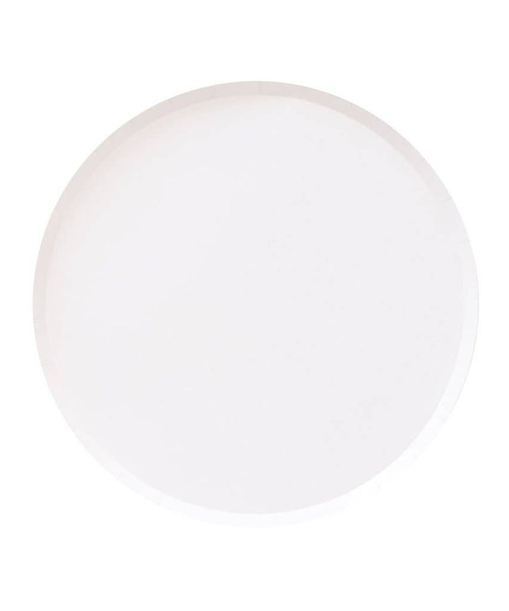 Snow Plates (two sizes) Set of 8