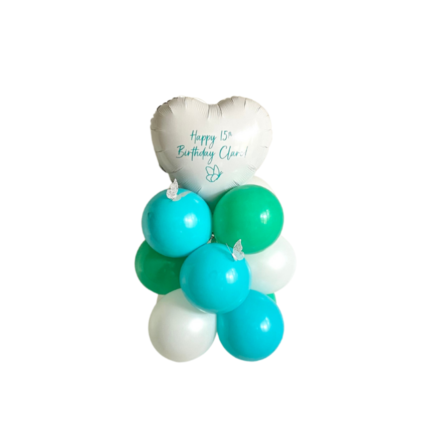 Heart Balloon Tower (any colour)