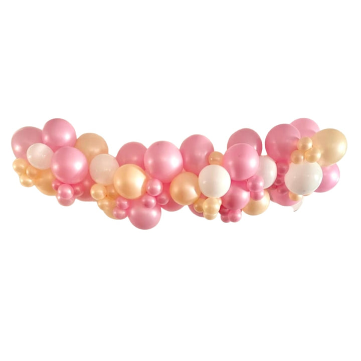 Pink Peach Balloon Garland