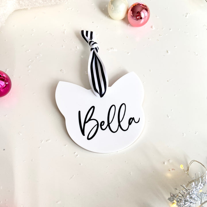 Personalized Cat Ornament