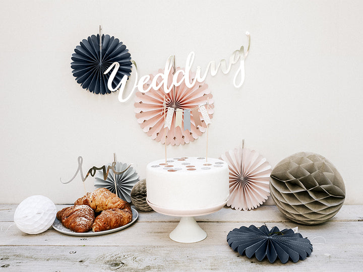 Garland Cake topper